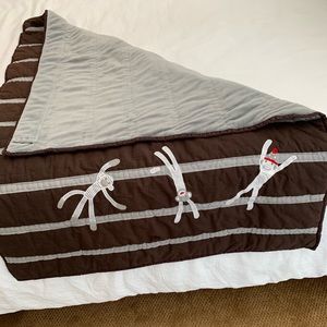 Monkey Baby Nursery quilt